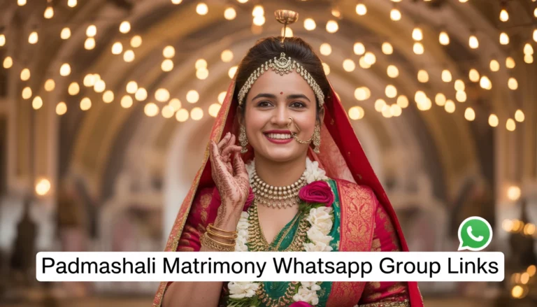 Padmashali Matrimony WhatsApp Group Links