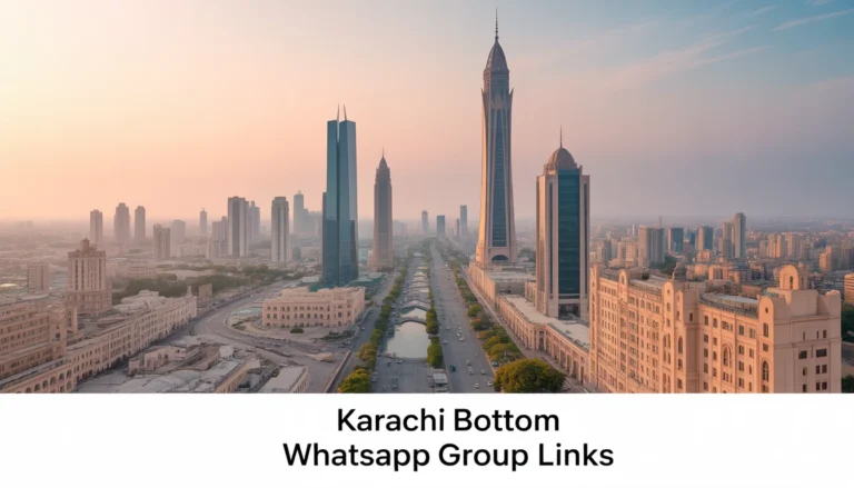 Karachi Bottom WhatsApp Group Links